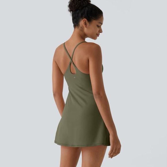 HALARA Olive Green Dress - Picture 2 of 7